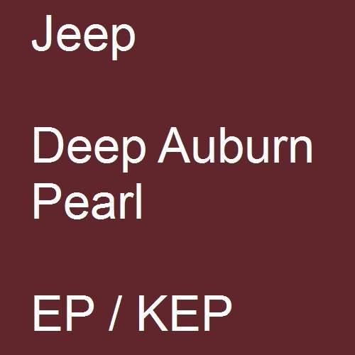 Jeep, Deep Auburn Pearl, EP / KEP.